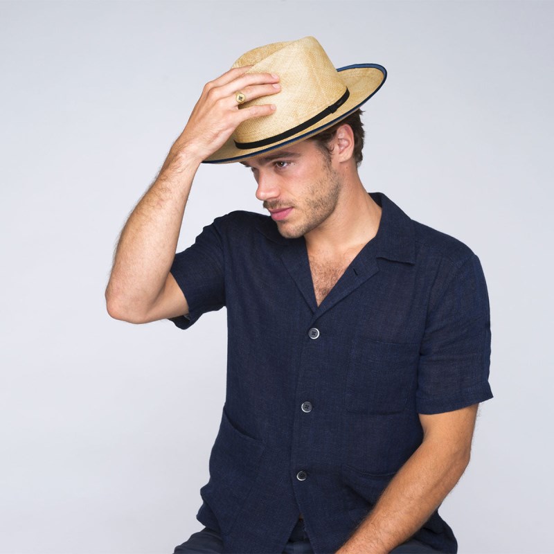 Bailey | Parson - Natural/Navy